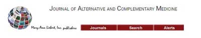 Journal of Alternative and Complementary Medicine